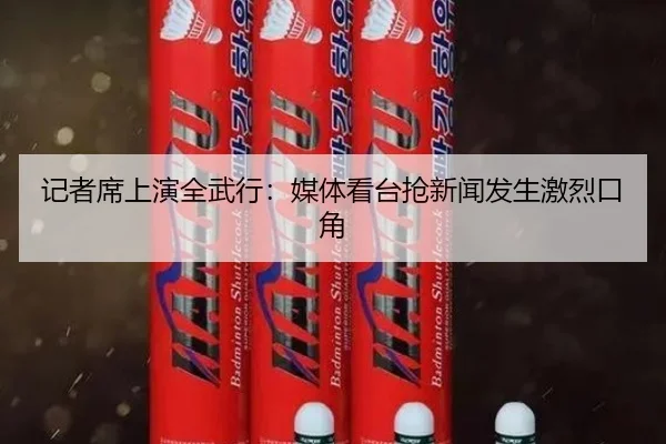 记者席上演全武行：媒体看台抢新闻发生激烈口角